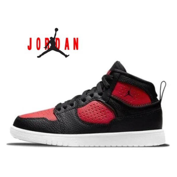 Jordan Access Black Gym Red White Nike Mens Shoes Sneakers